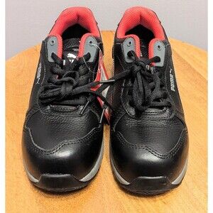 PUMA Safety Frontside Women's 6.5 Composite Toe ESD Work Shoes Black New 643535